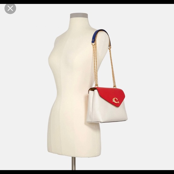 Coach Tammie Shoulder Bag In Colorblock - Picture 10 of 10